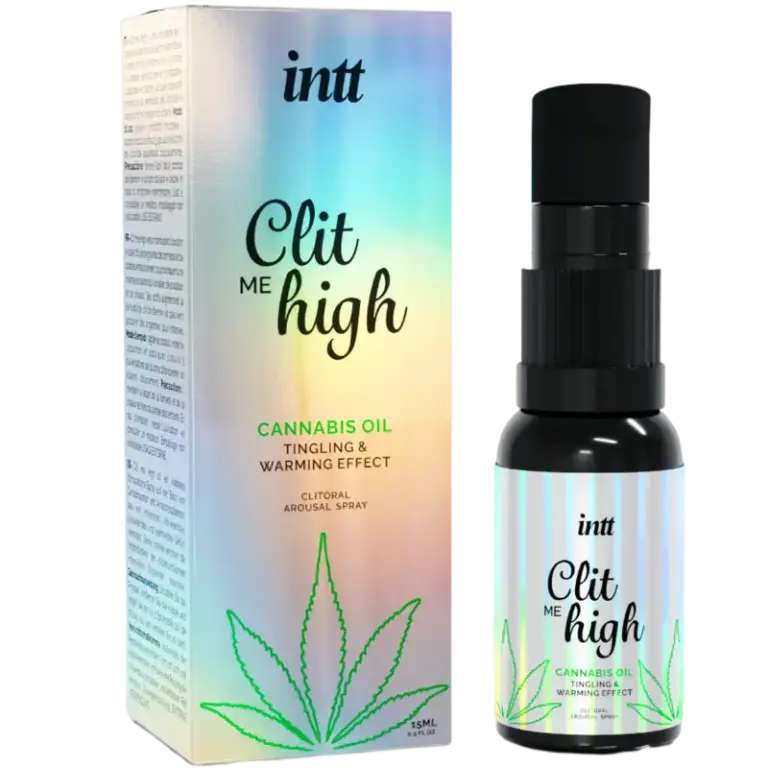 INTT - Clit Me High Aceite de Cannabis 15ml | Sensación Intensa - vista principal