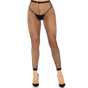 LEG AVENUE - Ankle Fishnet Tights Original Black