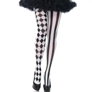 LEG AVENUE - Harlequin Tights Elegantes y Originales