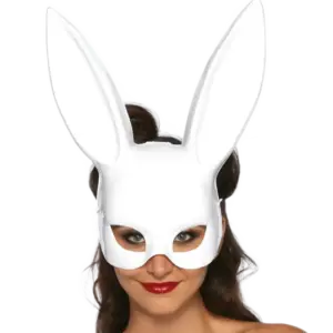 LEG AVENUE - MASQUERADE RABBIT MASK WHITE