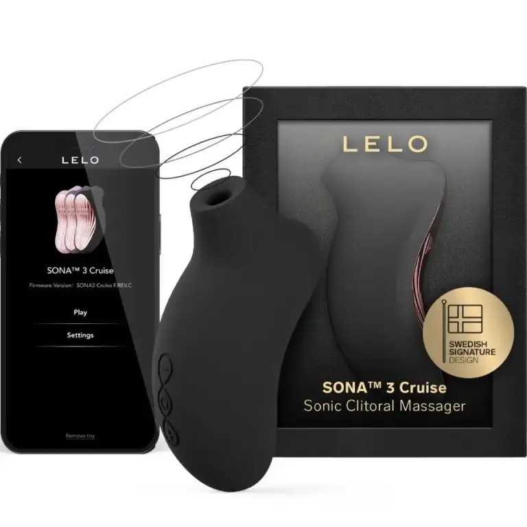 LELO - SONA 3 CRUISE Masajeador Clitoral Premium Black - vista principal