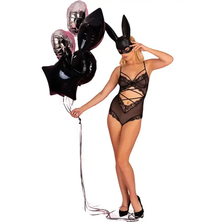 Livco Corsetti - Kylssiam Body Black Elegante y Sexy