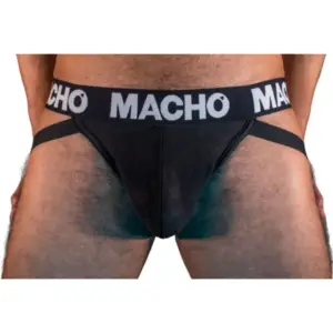 MACHO - MX25NN JOCK Black XL | Sensual y Elegante