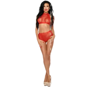 Me-Seduce - Mona Set Red S/M | Lencería Premium Erótica