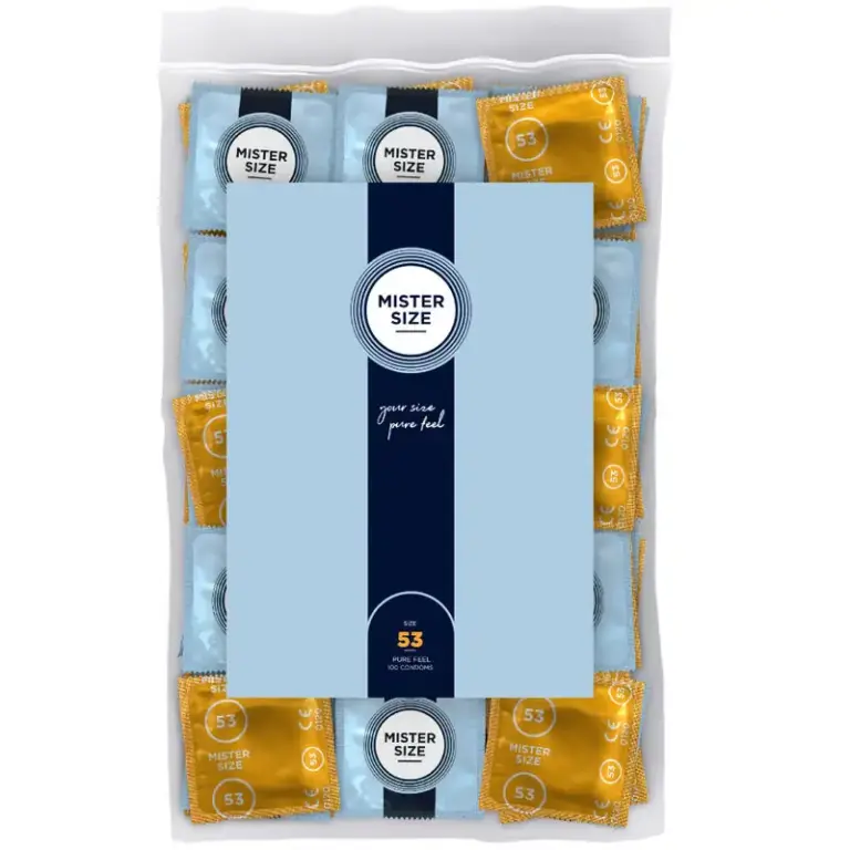 MISTER SIZE - Condón M 53 mm Premium para Sensaciones Intensas - vista principal