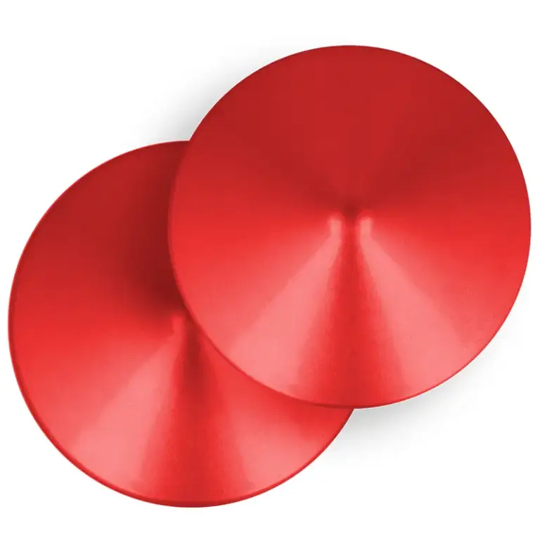 Ohmama - Cubiertas de Pezones Fetish Premium Rojas - vista principal
