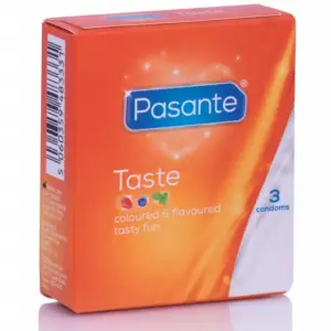 Pasante - Condoms Flavors Originales 3 Unidades