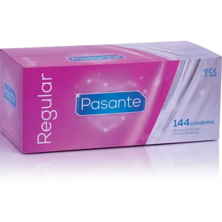 Pasante - Condones Regulares 144 Unidades Premium y Confiables - vista principal