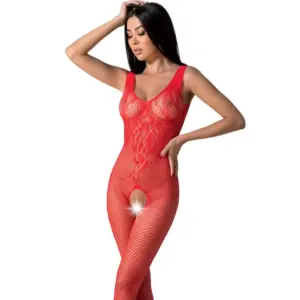 PASSION - Bodystocking Sexy Red Original de Alta Calidad