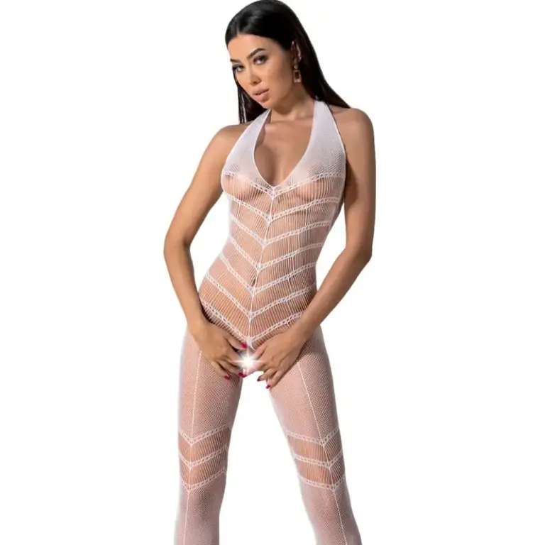 PASSION - Bodystocking White Sensual Original con Diseño Sexy - vista principal