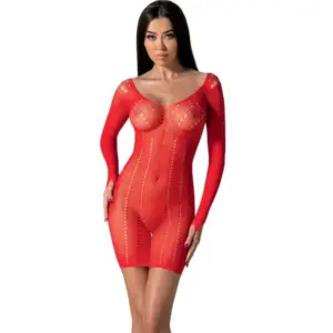 PASSION - Bodystocking Sexy Red Original y Elegante