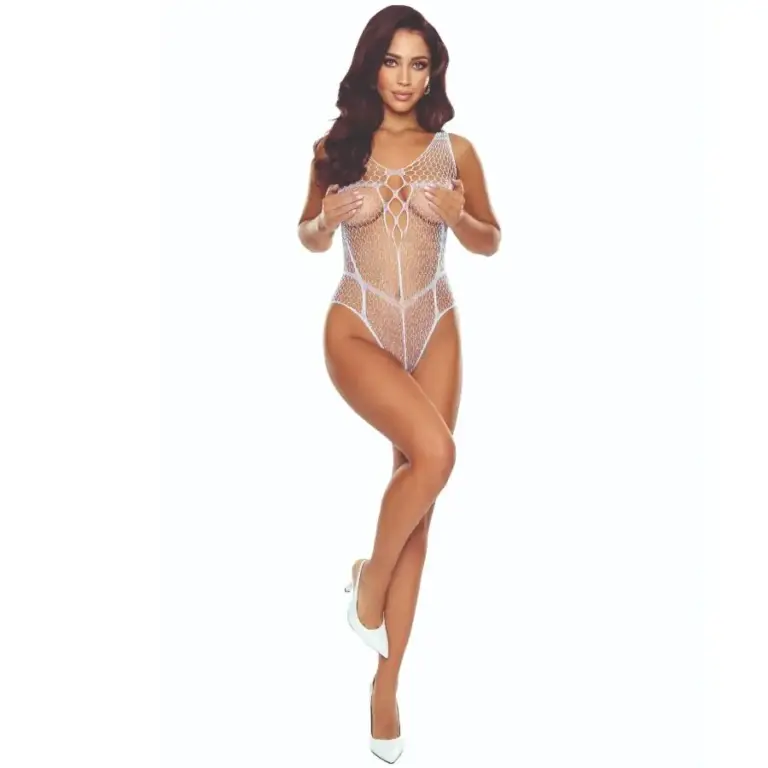 PASSION - Bodystocking Crotchless Premium con Diseño Elegante - vista principal