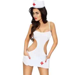 PASSION - Akkie Set Nurse Costume Sexy S/M | Seducción Premium