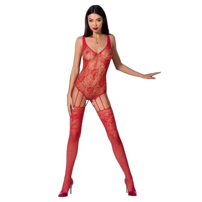 PASSION - Bodystocking Sexy Red para Mujeres Original - vista principal