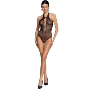 Passion - Bodystocking Sexy BS088 Black One Size | Diseño Espectacular