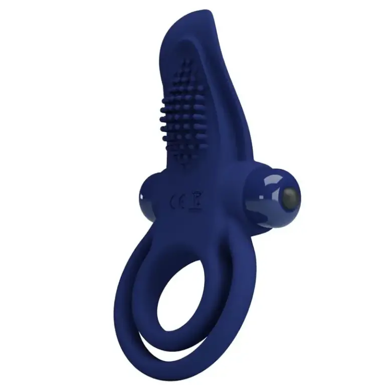 PRETTY LOVE - Bronson Anillo Doble Vibrante Azul Premium - vista principal