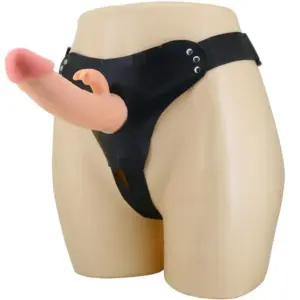 PRETTY LOVE - Mavis Harness Dildo Universal 19 cm Natural