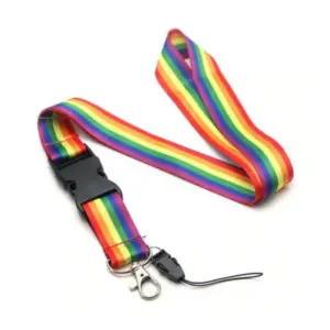 Diablo Picante - PRIDE LANYARD Original con Bandera LGBT