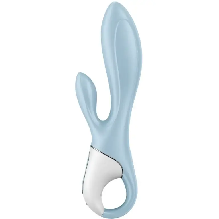 SATISFYER - Air Pump Bunny Vibrador Inflatable Premium Azul - vista principal