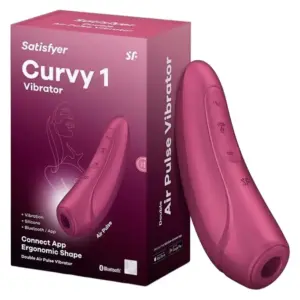 SATISFYER - CURVY 1 RED PINK