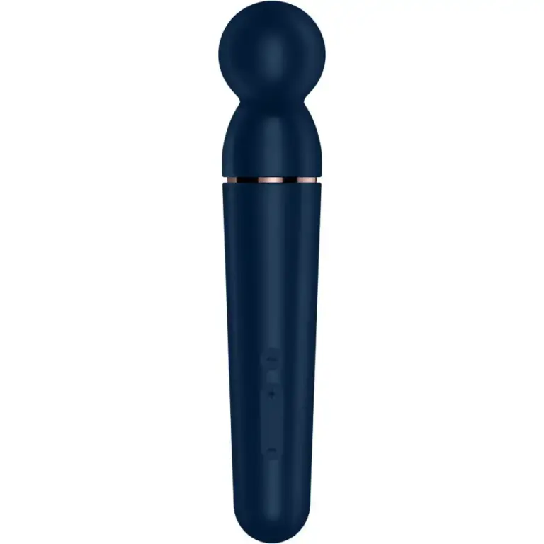 SATISFYER - PLANET WAND-ER Vibrador Masajeador Premium Azul - vista principal