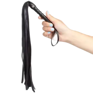 SECRETPLAY - Black Bondage Whip BDSM Collection Profesional Suave