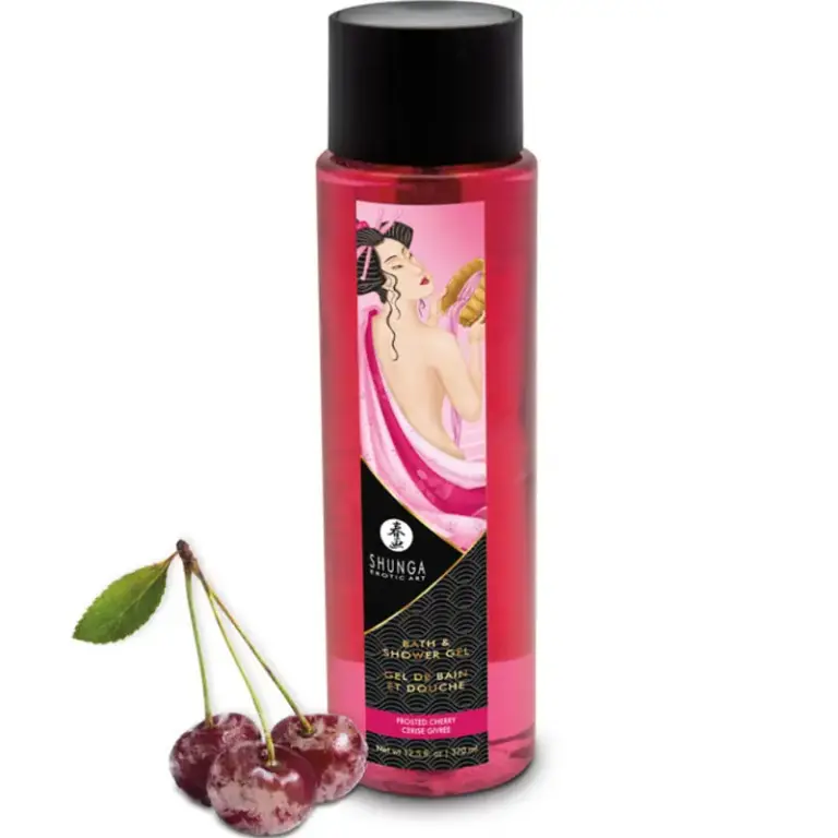 SHUNGA - Gel de Baño y Ducha Premium de Cereza Escarchada 370 ML - vista principal