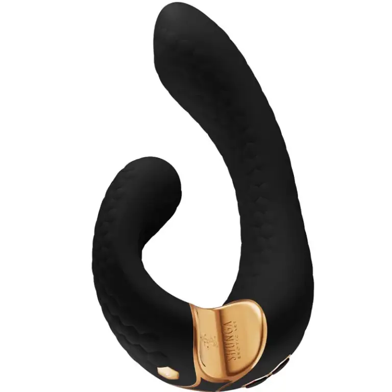 SHUNGA - MIYO INTIMATE MASSAGER Black | Vibrador Premium - vista principal