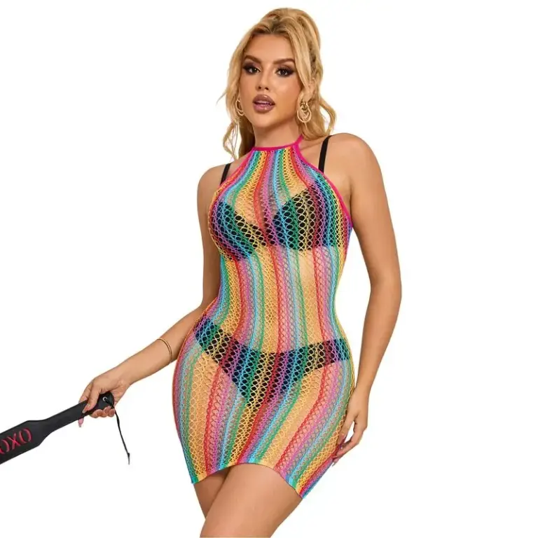 SUBBLIME - Vestido de Red Rainbow Sexy Original - vista principal
