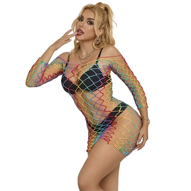 SUBBLIME - Vestido de Red Larga Rainbow Original - vista principal
