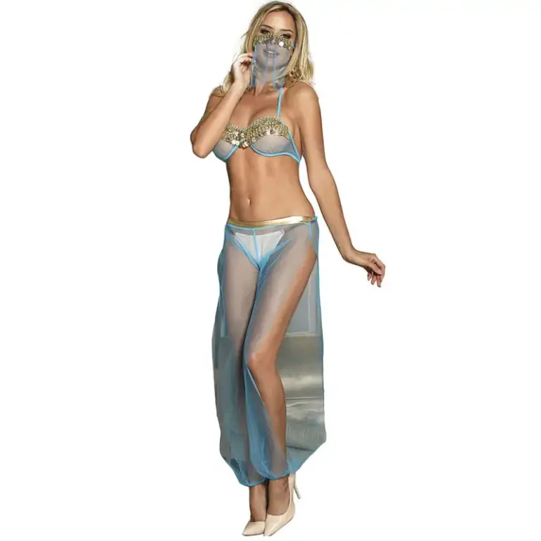 SUBBLIME - Lencería Sexy Azul India Estilo L/XL Premium - vista principal