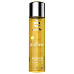 SWEDE - FRUITY LOVE WARMING EFFECT MASSAGE OIL TROPICAL FRUITY WITH HONEY 120 ML.