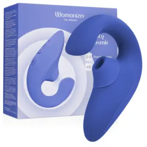 Womanizer - Vibrador Rabbit Azul Premium con Doble Estimulación