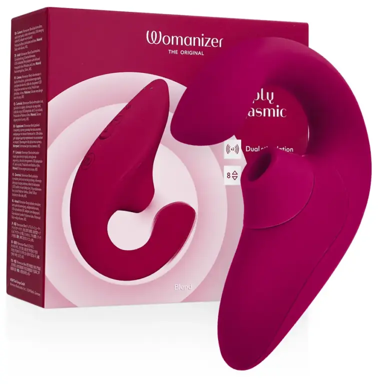 WOMANIZER - VIBRADOR RABBIT PREMIUM Fucsia con 2 Motores
