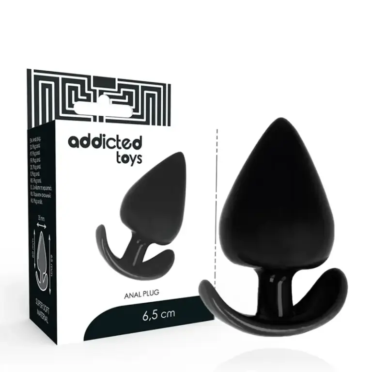 ADDICTED TOYS - Anal Plug Premium 6.5 cm para Placer Intenso