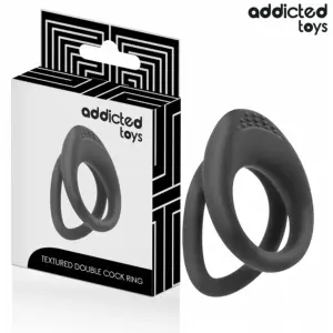 ADDICTED TOYS - Anillo Pene Texturizado Doble Premium