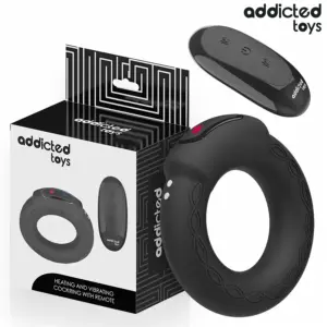 Addicted Toys - Anillo Vibrador Calentador con Control Remoto