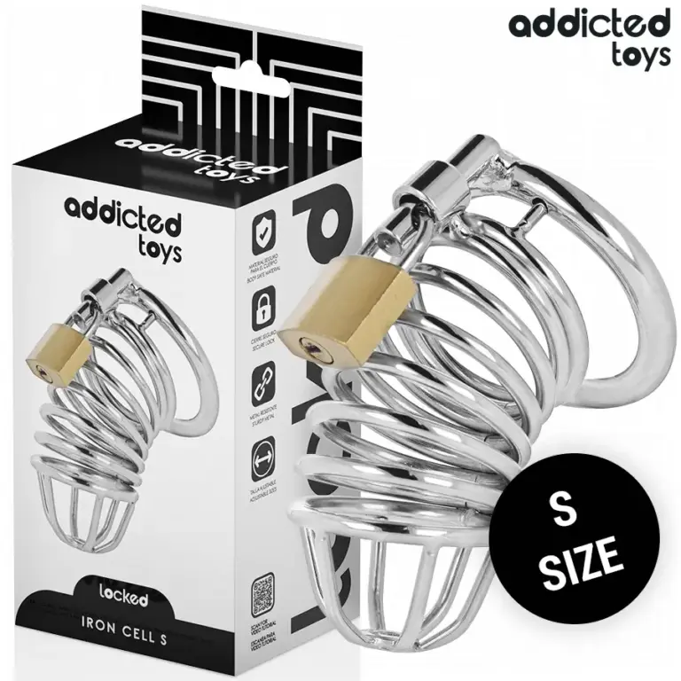 ADDICTED TOYS - Metal Penis Cage Premium 4 cm Size S