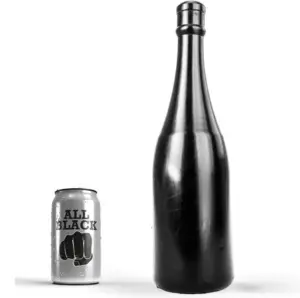 ALL BLACK - Anal Bottle 34,5 cm Original y Premium