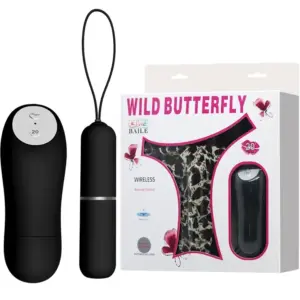 BAILE - Thong Vibrador Control Remoto Premium Black