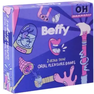 BEFFY - Condón Oral Sex Premium para Placer Seguro