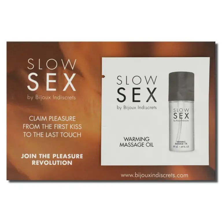 Bijoux - SLOW SEX Massage Oil Calor Efecto Premium 2ml - vista principal