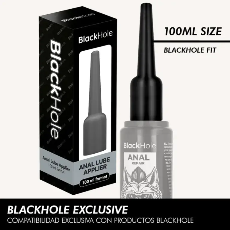 BLACK HOLE - Anal Lube Applier Premium 100 ML