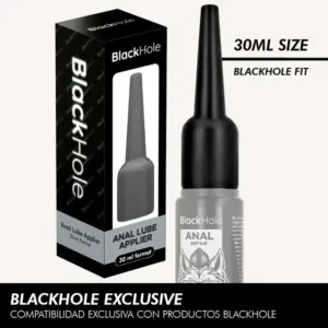 BLACK HOLE - Anal Lube Applier S Size 30 ML - Profesional y Seguro