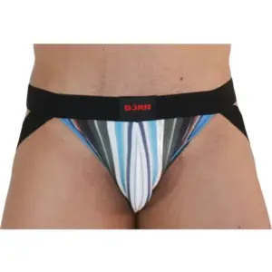 BURN - JOCKSTRAP Multicolor / Black XL - Estilo Original Premium