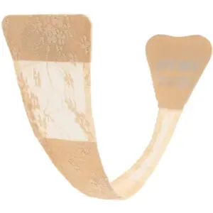 BYE-BRA - Adhesive Thong Lace Beige Premium Reutilizable