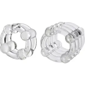 CALEXOTICS - Anillos Pene Clear Premium para Mejorar Erecciones