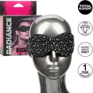 CalExotics - Radiance Blackout Eye Mask Premium Con Diseño Elegante