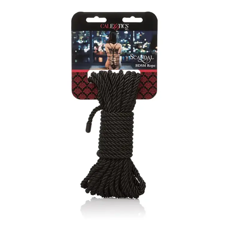 CALEXOTICS - Scandal Black BDSM Rope 10 M | Silky Pleasure