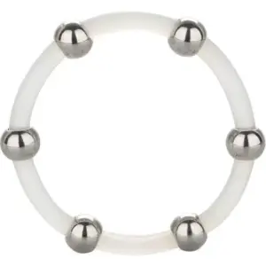 CALEXOTICS - Anillo de Silicona Beaded XL para Placer Extremo